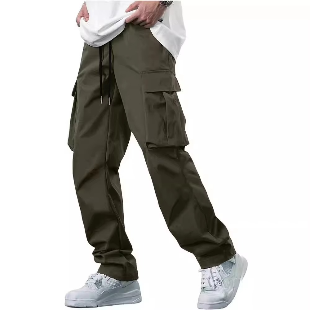 Men's Cargo Jogger Pants | Stretch Drawstring Sweatpants