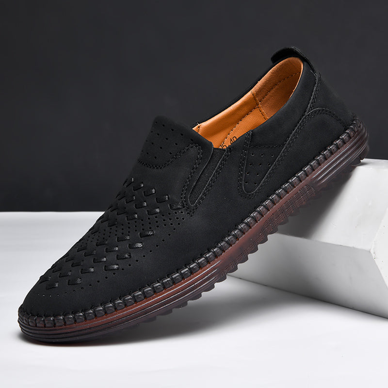 Torino Faux Leather Loafers