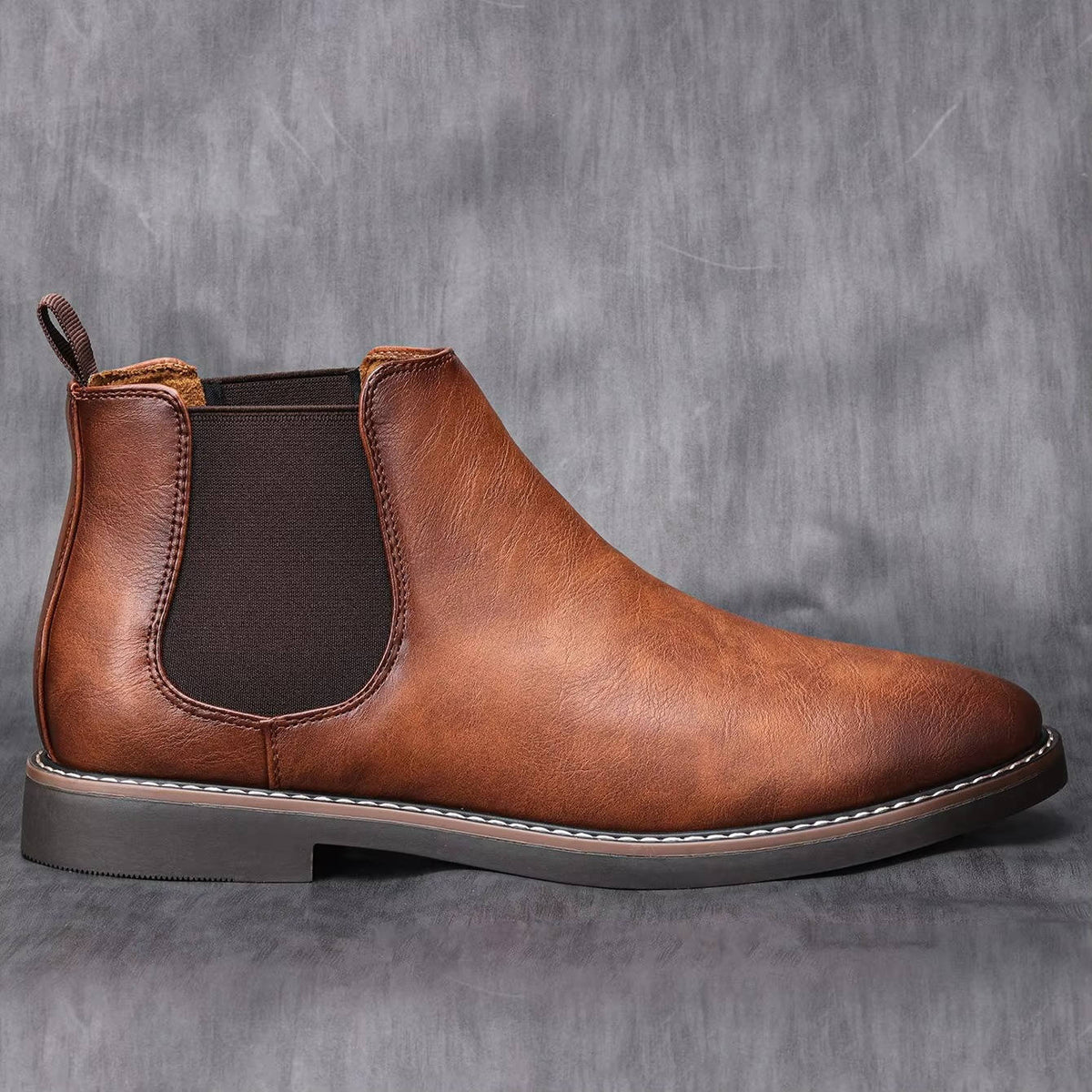 Men's Brown Chelsea Boots | Classic Leather Ankle Boots