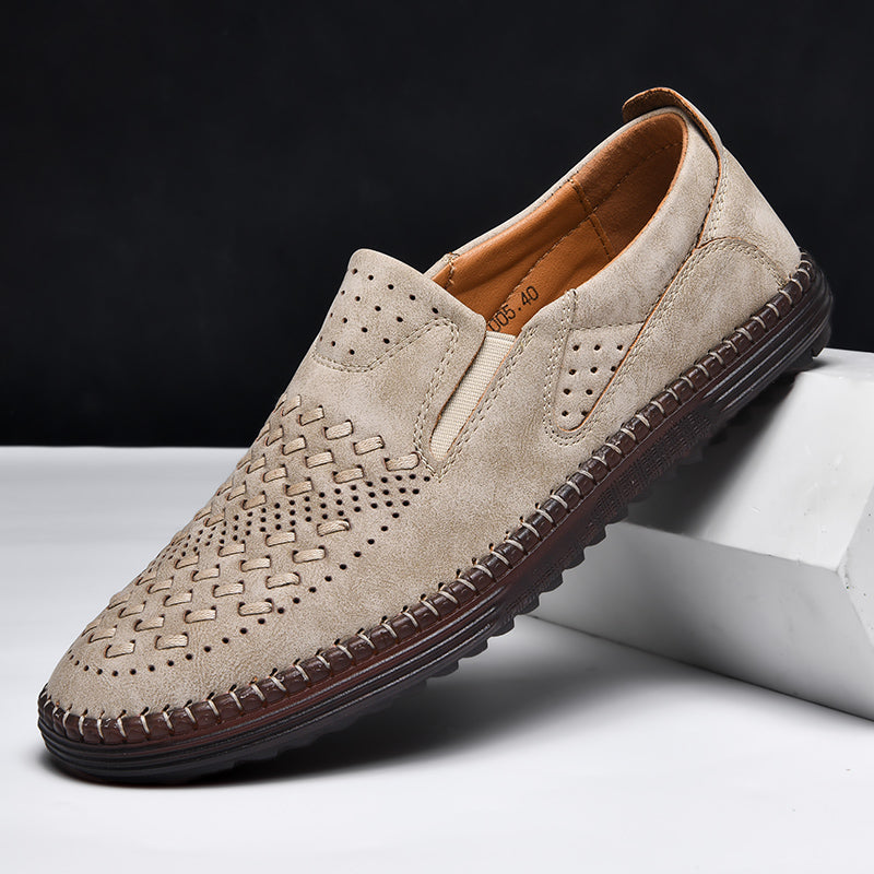 Torino Faux Leather Loafers