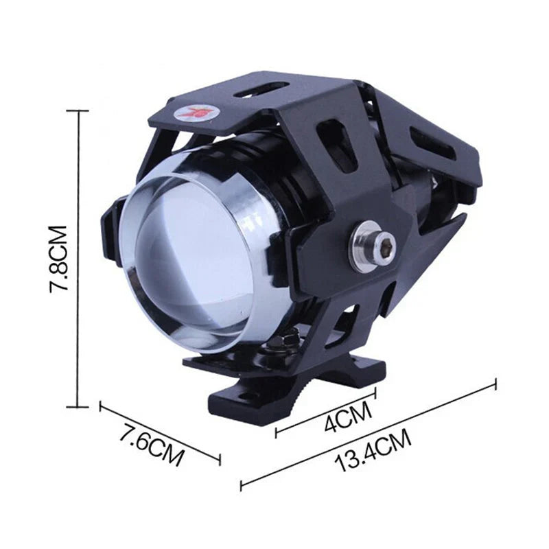 Driving Light | Dual-Beam White & Yellow Fog | IP68 Aluminum Housing