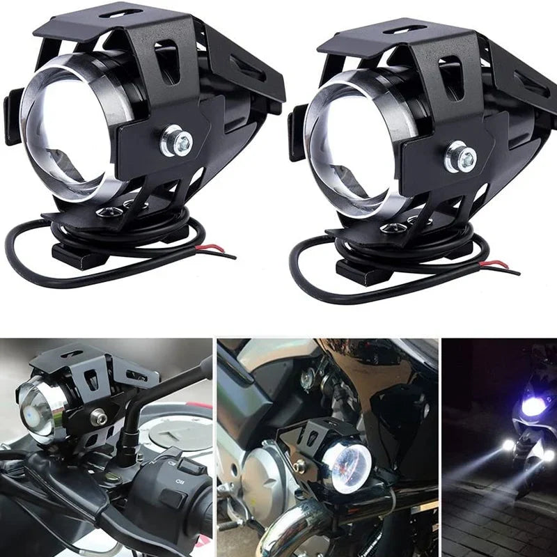 Driving Light | Dual-Beam White & Yellow Fog | IP68 Aluminum Housing