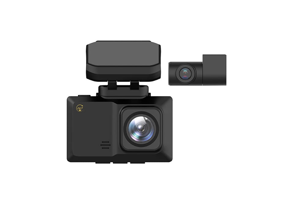 Dual Camera Car Dashboard with Lcd Screen and Wi-Fi