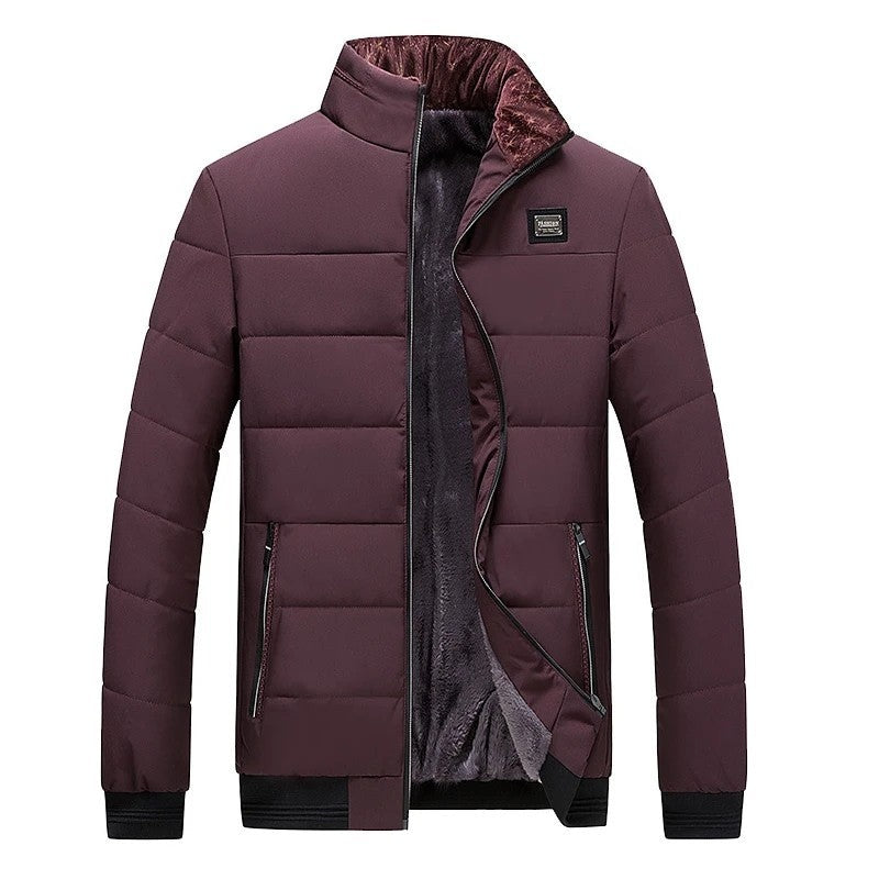 Weston Men's Fleece Lined Puffer Jacket | Winter