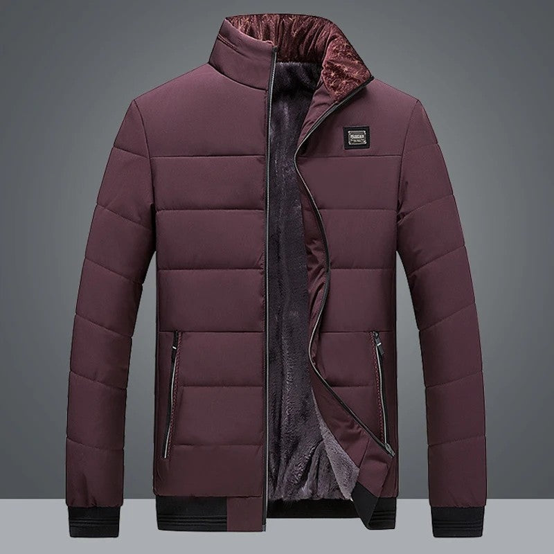 Weston Men's Fleece Lined Puffer Jacket | Winter