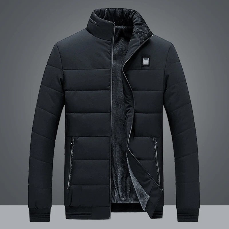 Weston Men's Fleece Lined Puffer Jacket | Winter