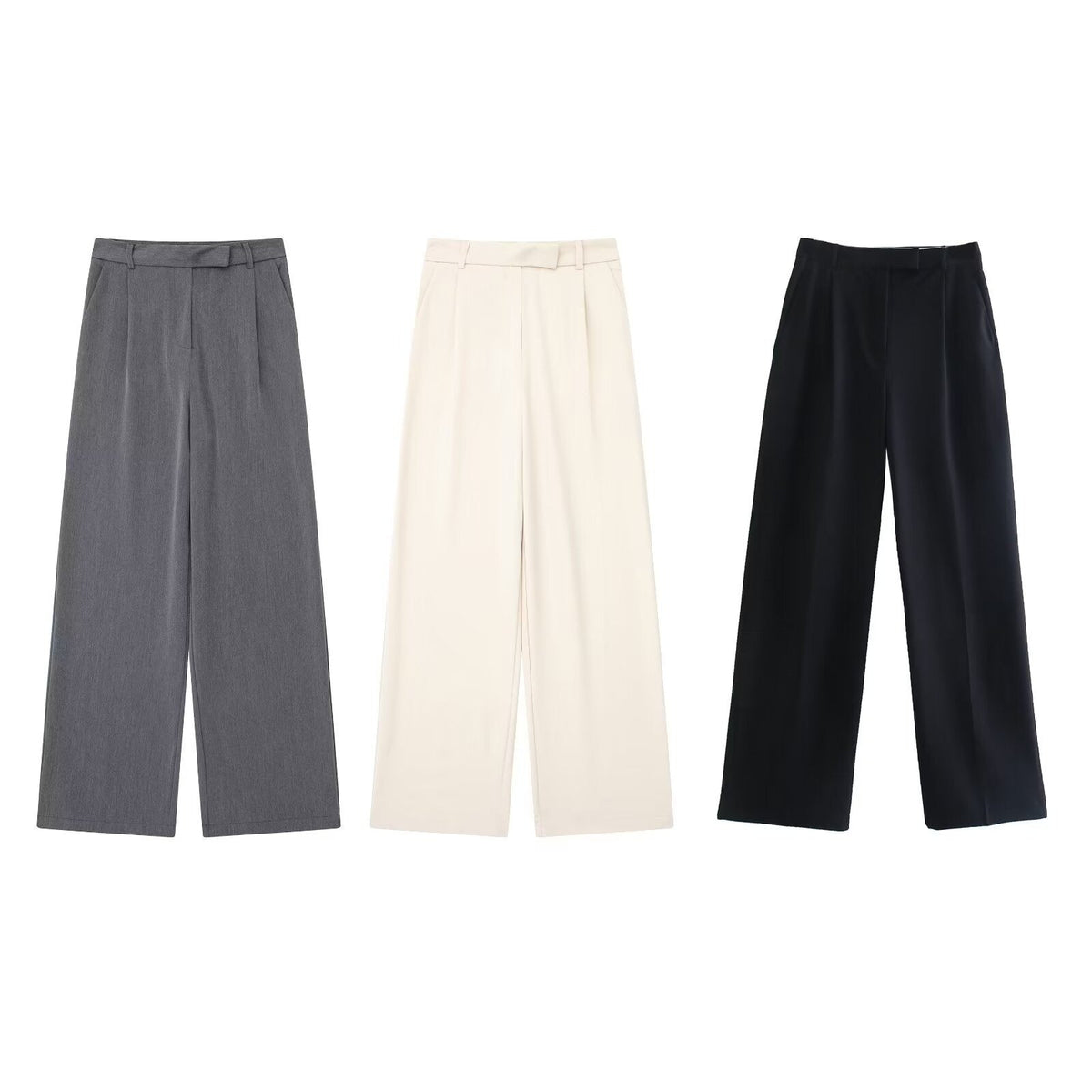 Women's Wide Leg Trousers | High Waist Palazzo Pants