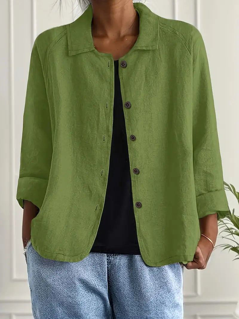 Ada | Field Button-Front Lightweight Shacket