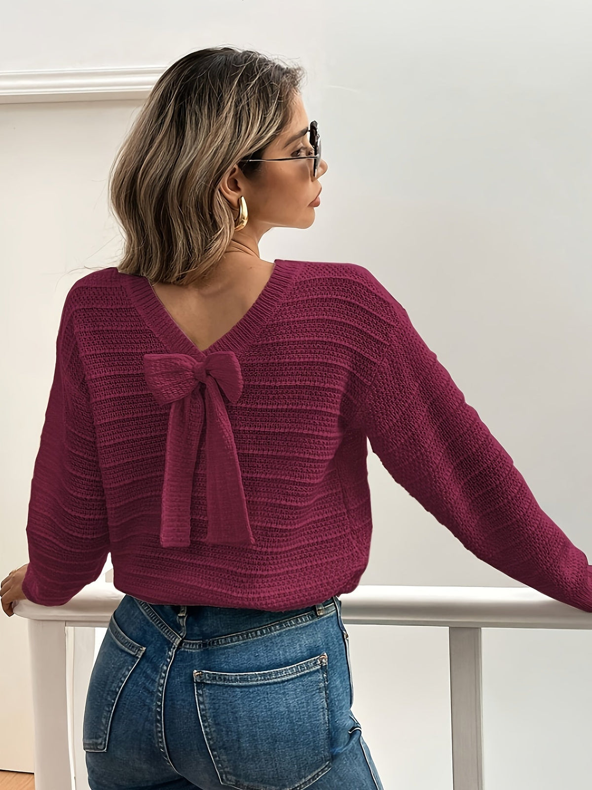 Oriana | V Neck Sweater