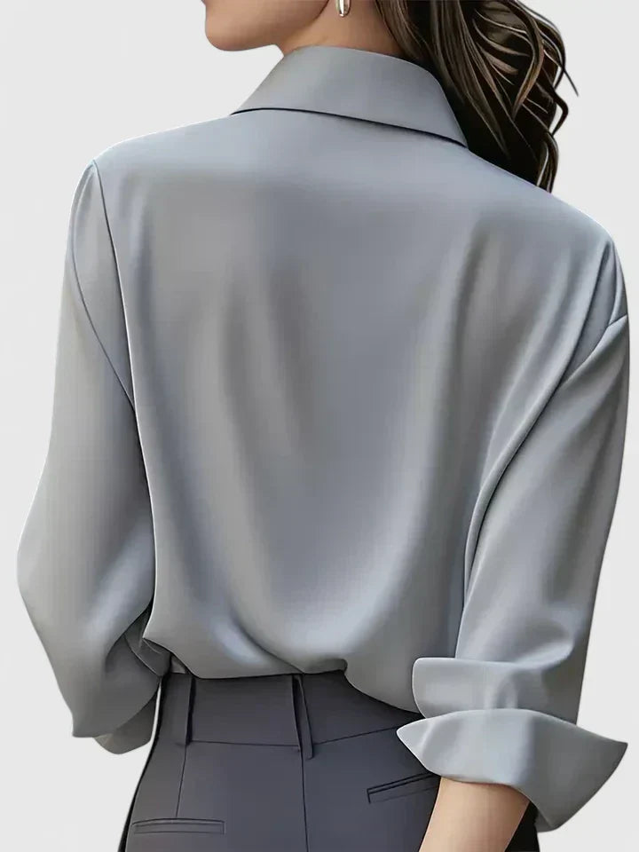 Women's Shirt with Button Front for Office Wear