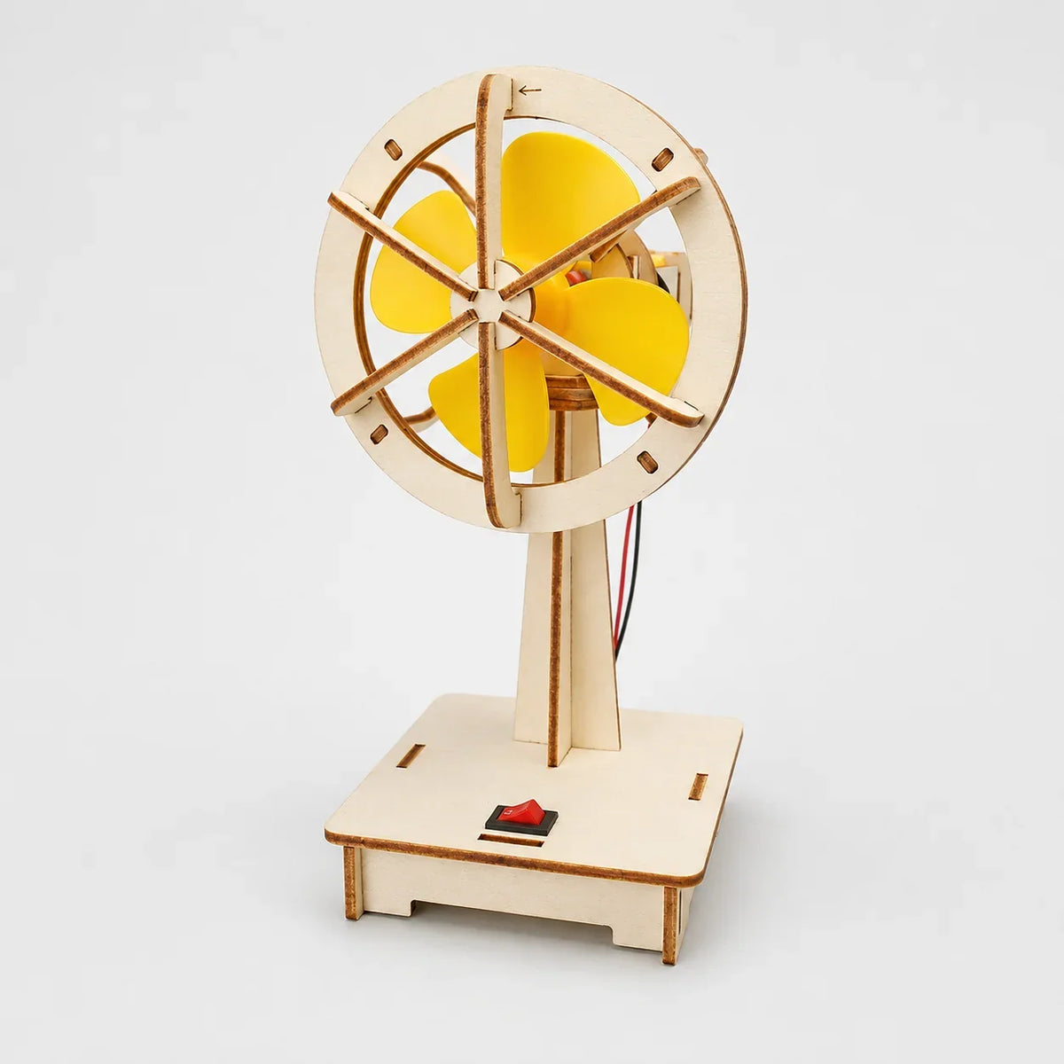 Educational Building Kit | Wooden STEM | Solar & Hand-Crank