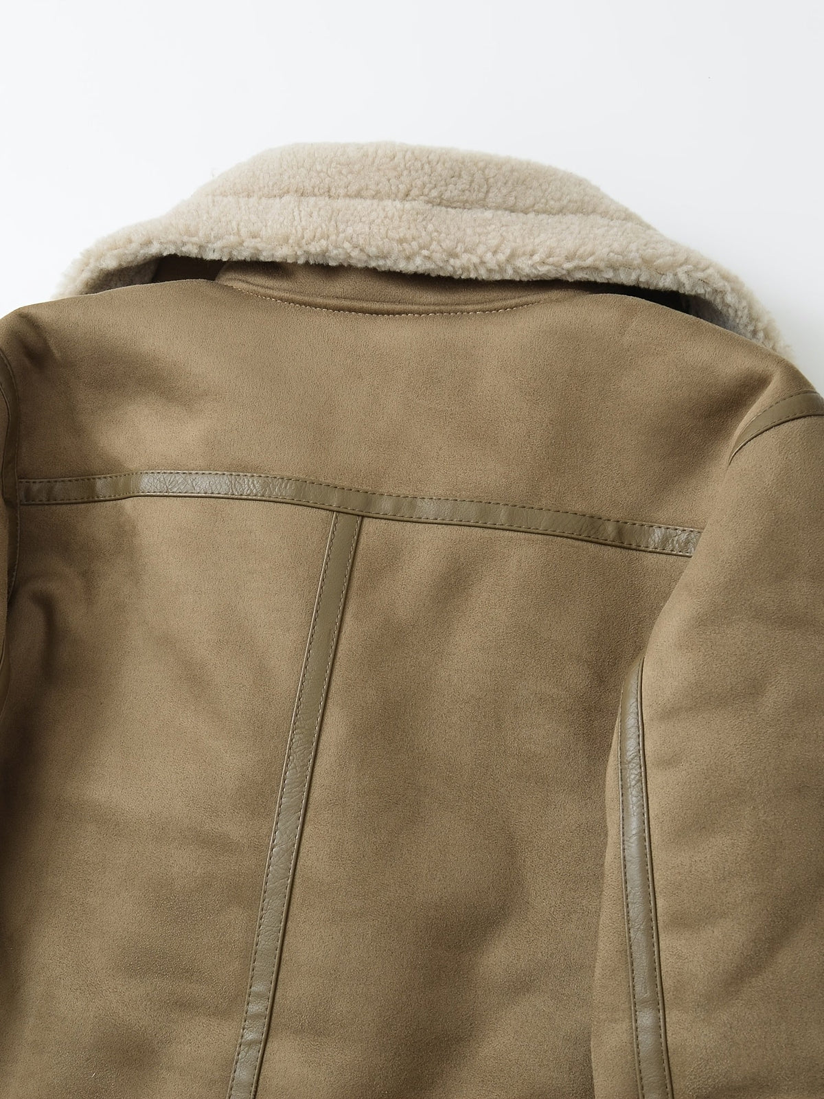 Clara | Aviator Belted Winter Shearling Jacket