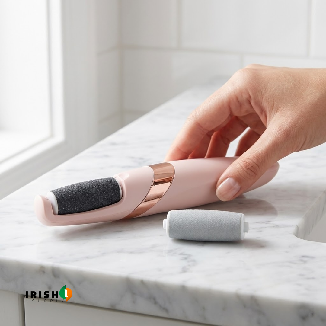 Electric Foot File and Callus Remover with Dual Speed Rechargeable Design