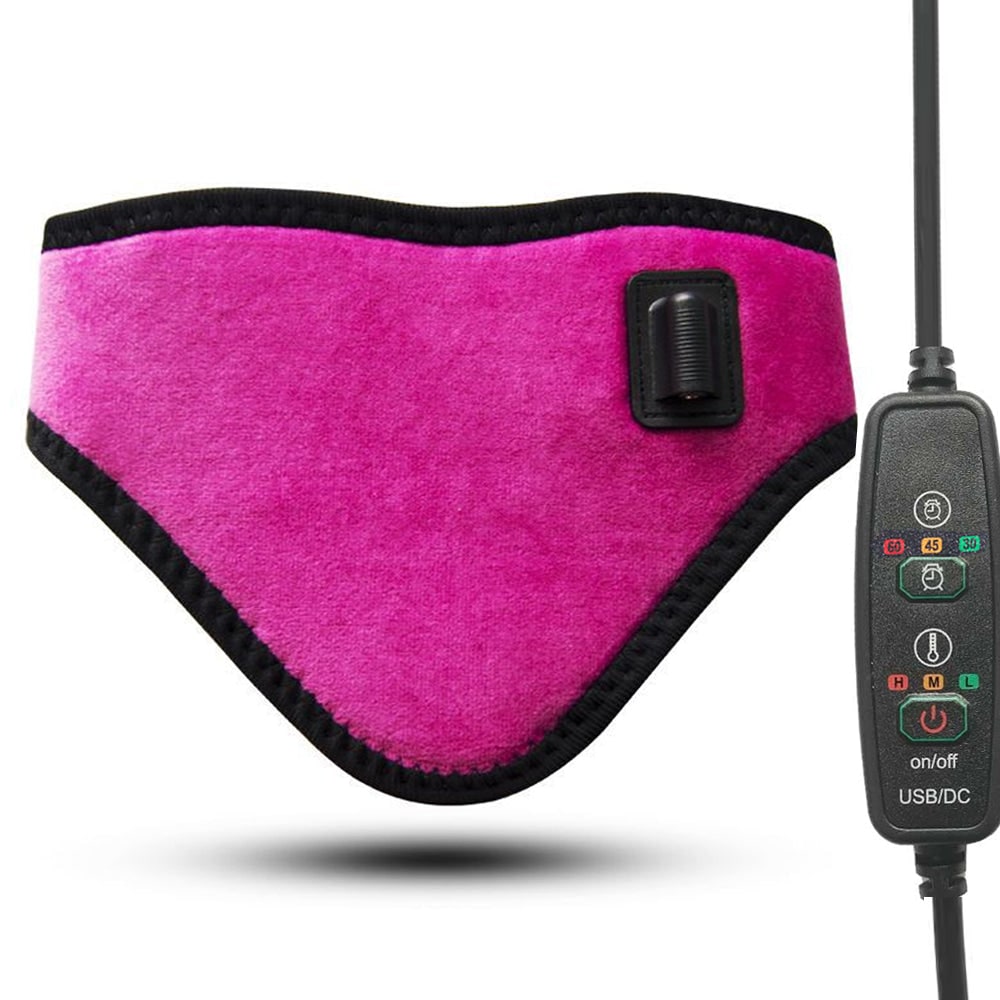 Electric Heated Neck Wrap and Heating Pad with USB Controller and Heat Settings Pillow
