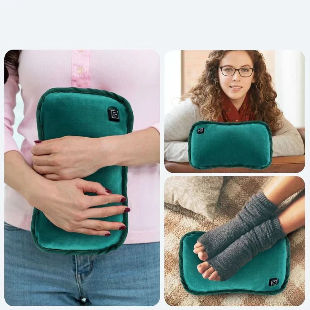 Electric Heating Pad with Portable USB Power and Adjustable Temperature Settings