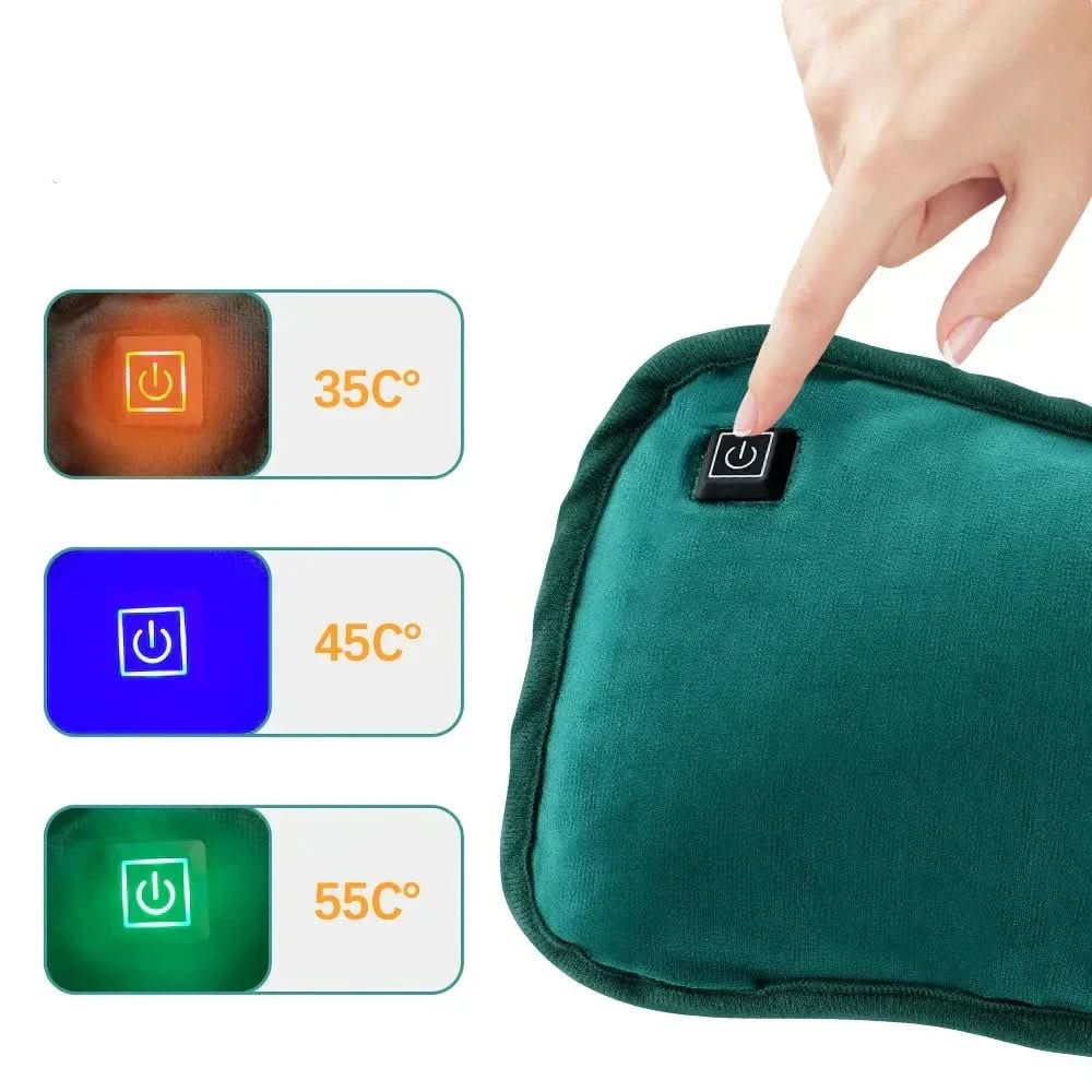 Electric Heating Pad with Portable USB Power and Adjustable Temperature Settings