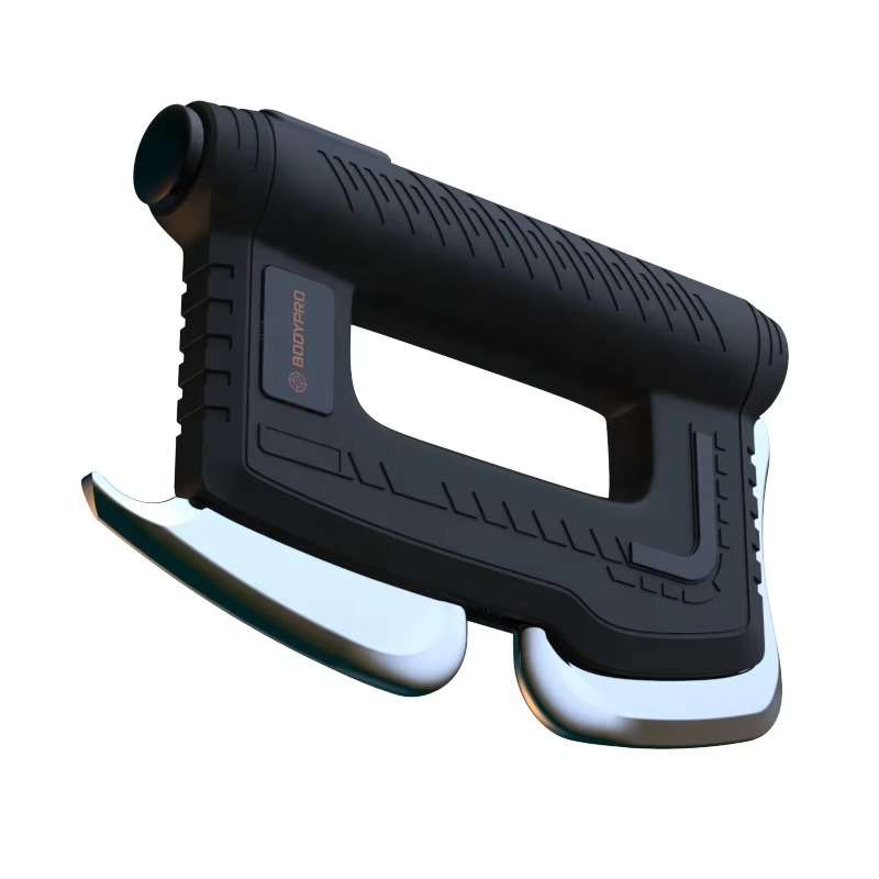 Electric Muscle Scraper and Myofascial Release Tool with Heated Massage Therapy and Five Scraping