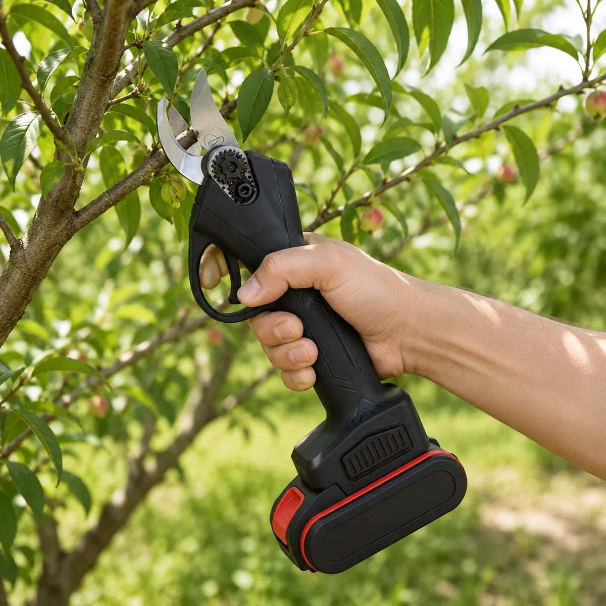 Electric Pruning Shears | Lightweight Cordless Self-Sharpening SK5 Blade