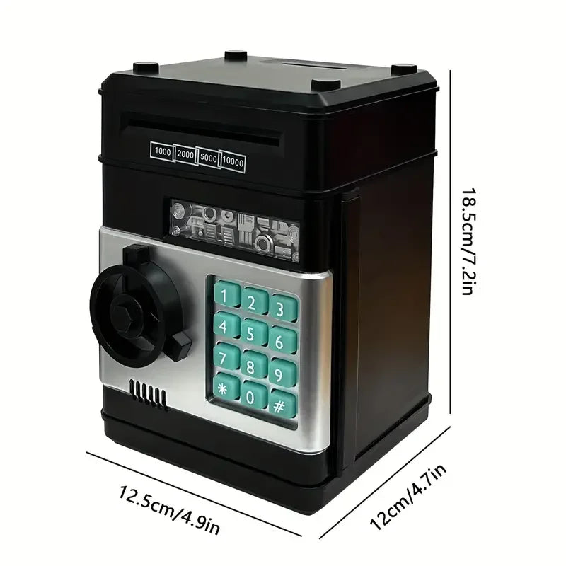 Electronic Piggy Bank | Automatic Bill Intake & Password Lock