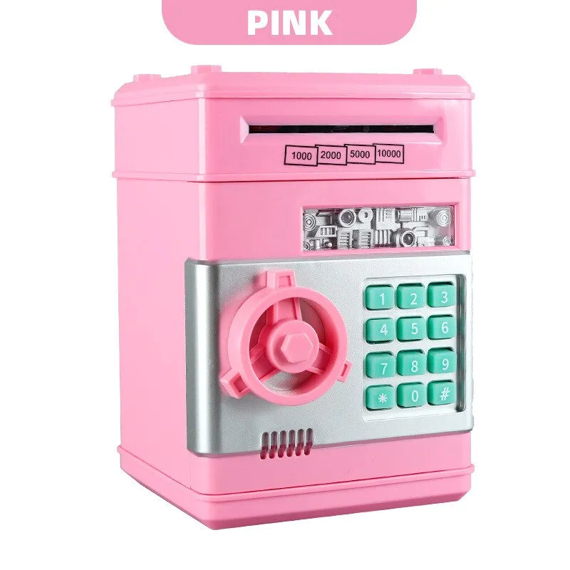 Electronic Piggy Bank | Automatic Bill Intake & Password Lock