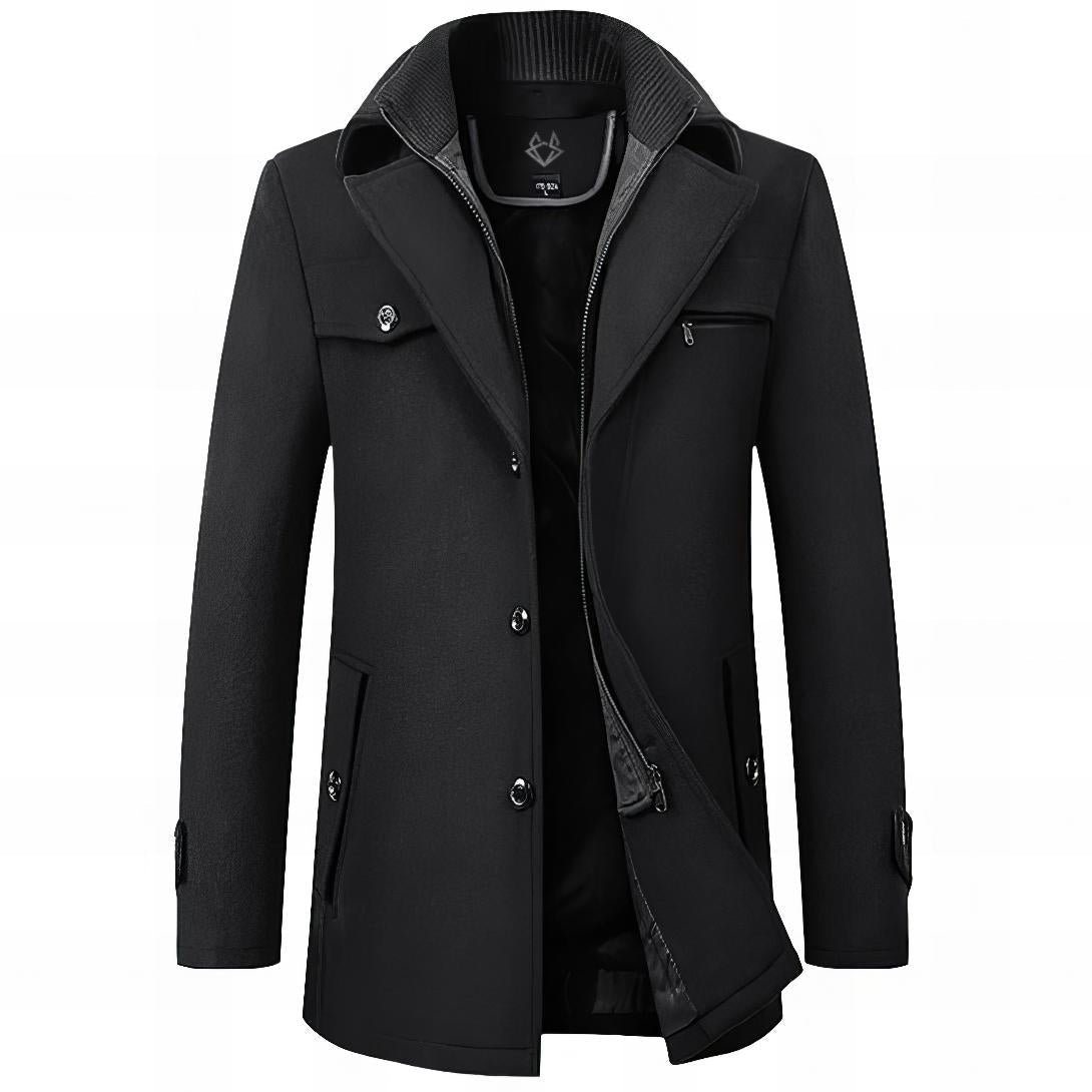 STRUCTURED COAT FOR MEN