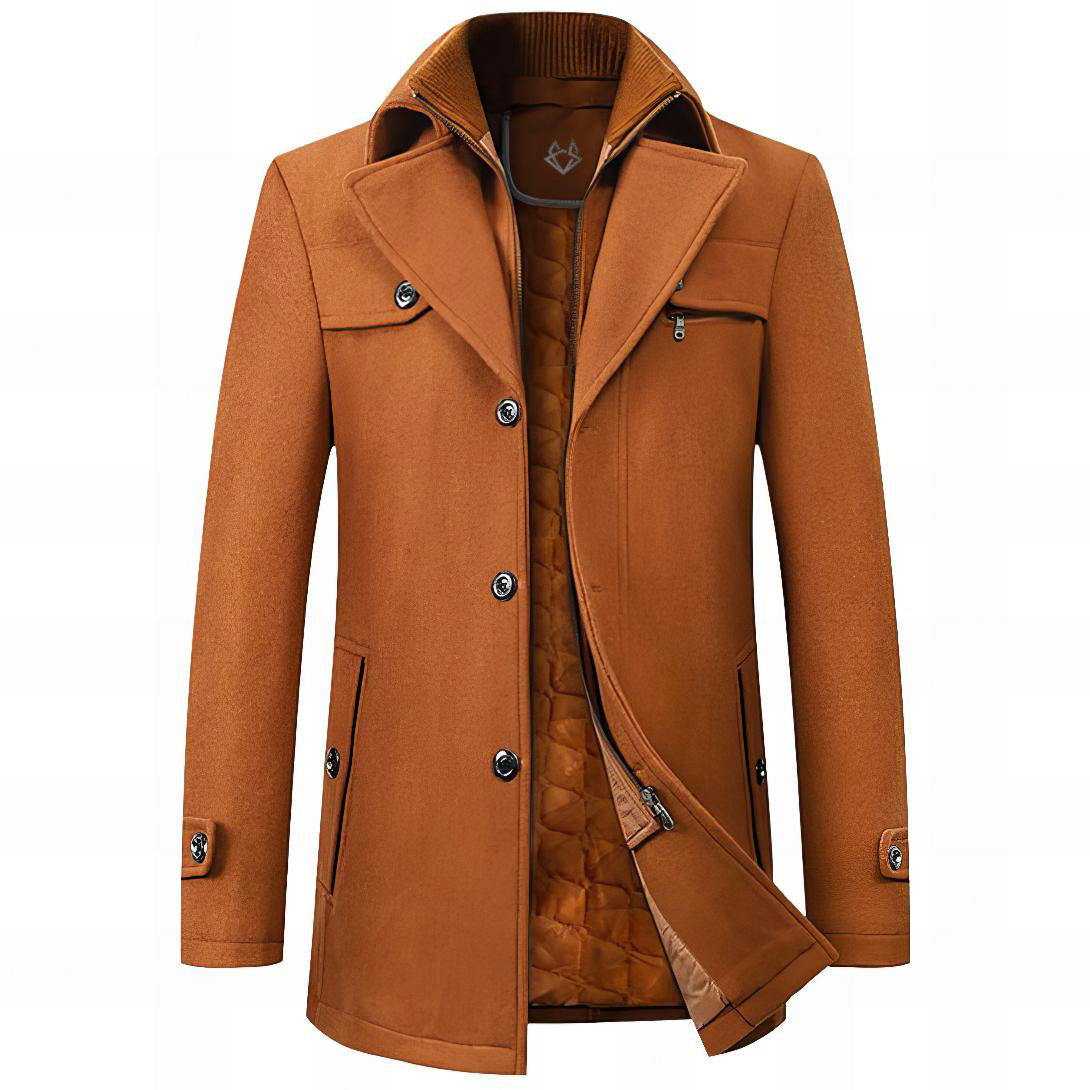 STRUCTURED COAT FOR MEN