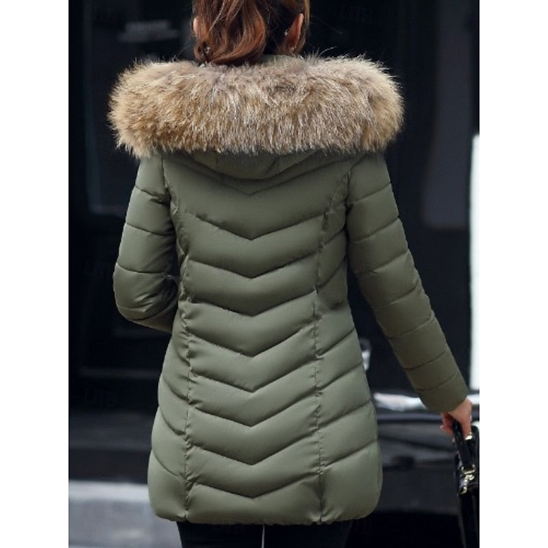Astra | Hooded Quilted Puffer Jacket