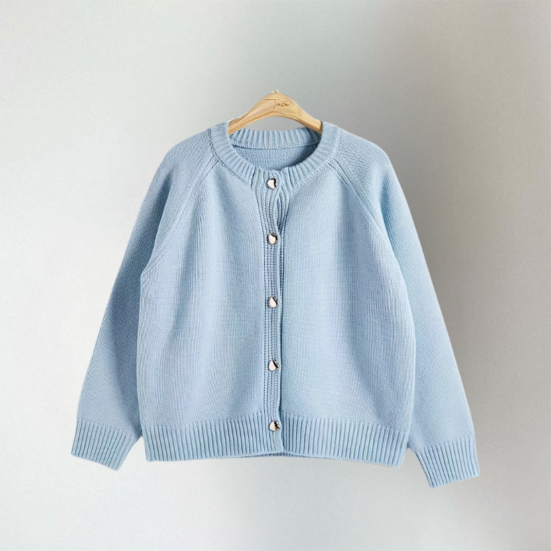 Sybil-Hope Raglan Button Cardigan