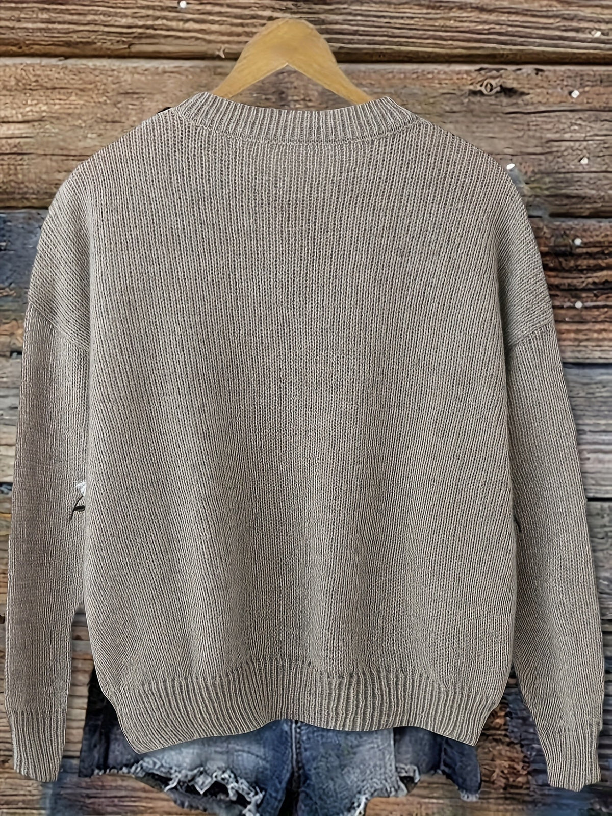 Oona Daisy Embroidered Sweater