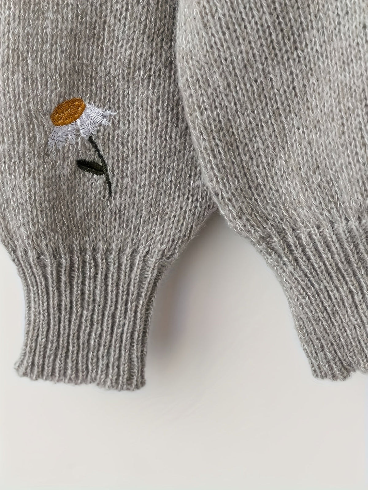 Oona Daisy Embroidered Sweater