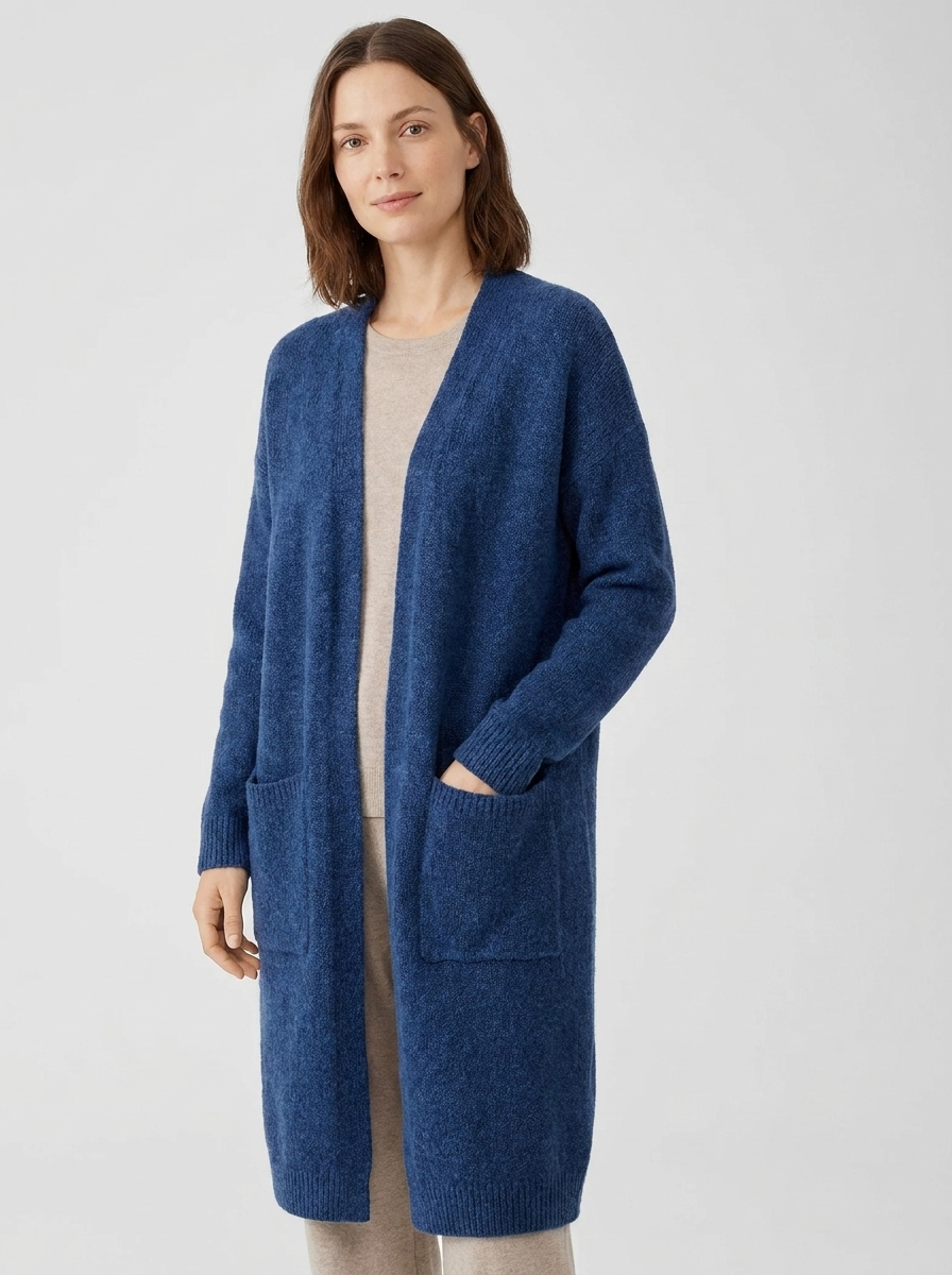 Greta-Joy Longline Pocket Cardigan