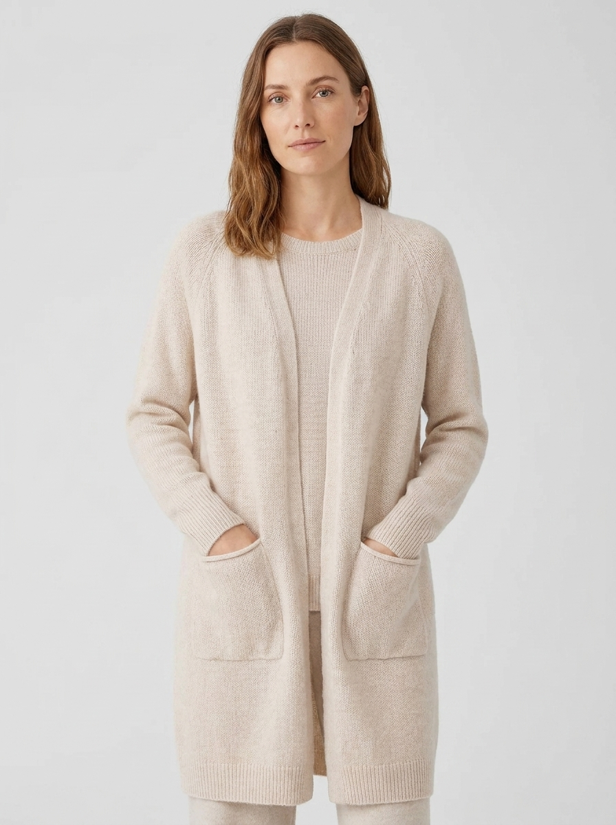 Greta-Joy Longline Pocket Cardigan