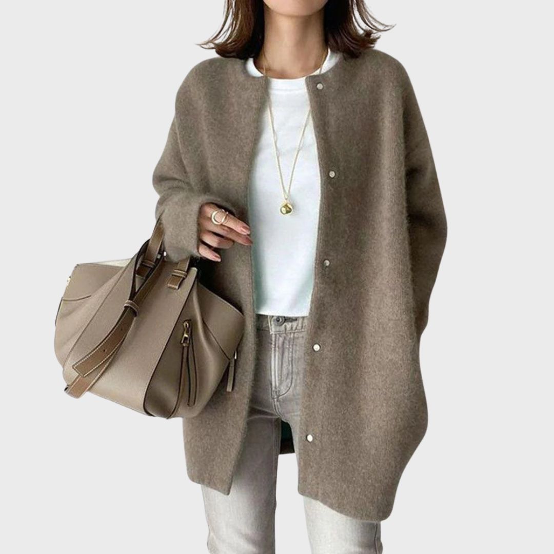 Cosima Longline Snap Cardigan