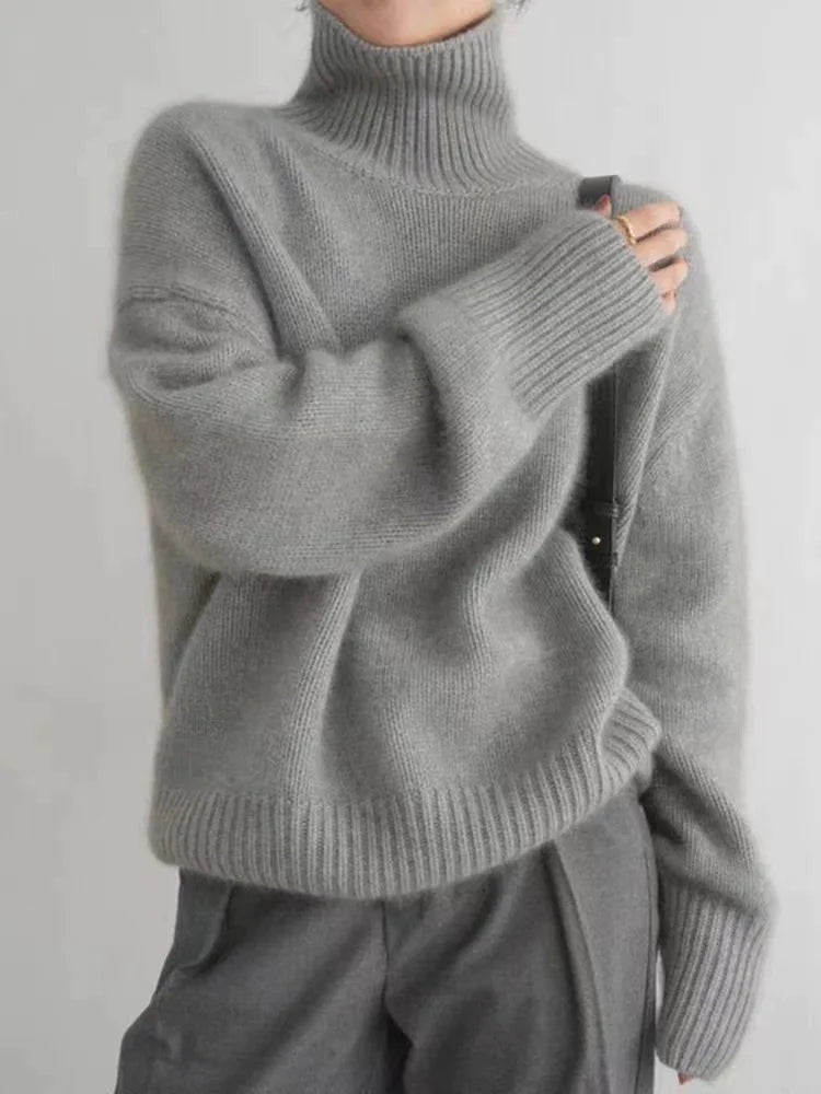 Nell-Dawn Oversized Turtleneck Sweater