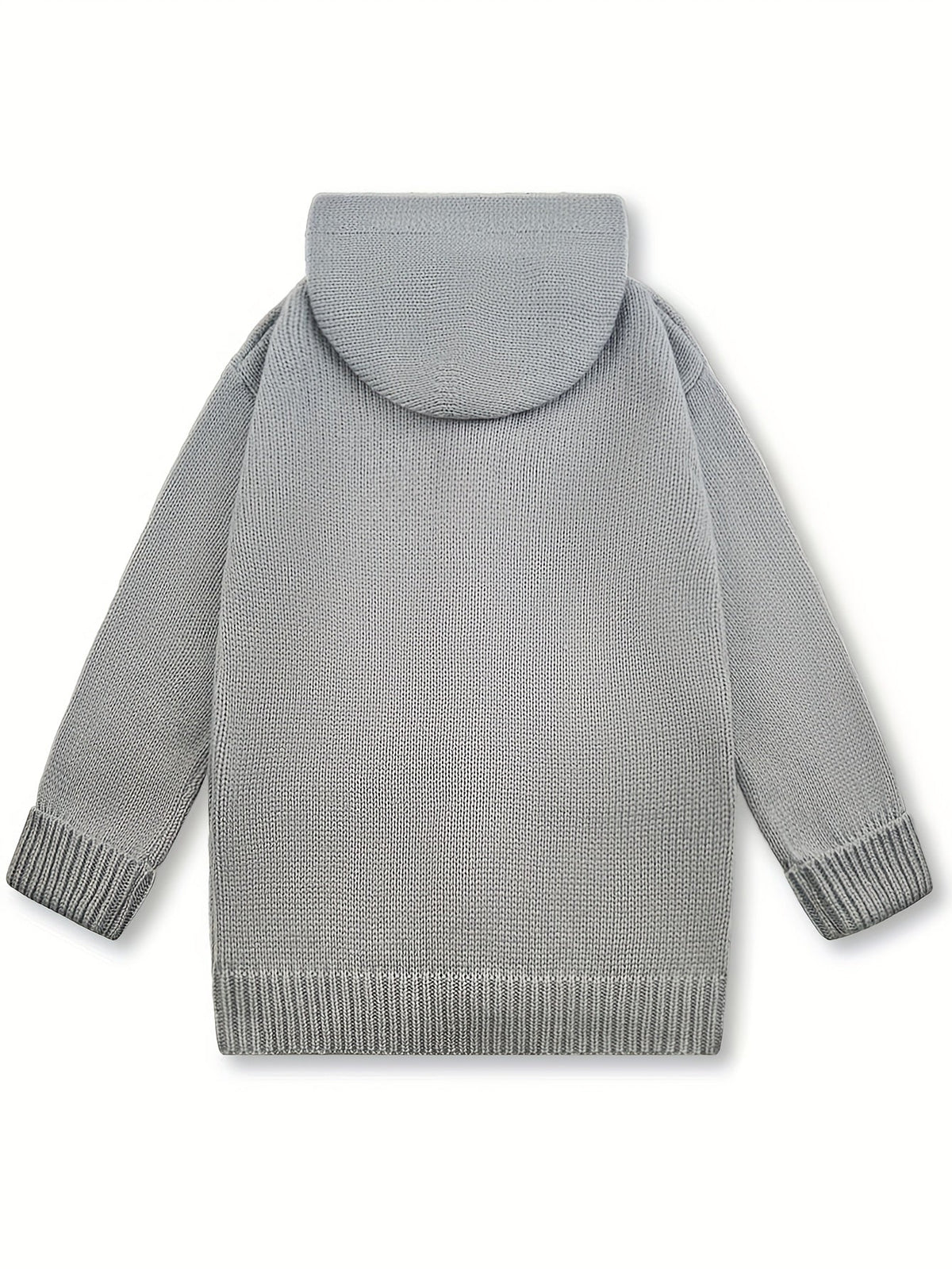 Lark-Belle Sheep Hooded Chunky Cardigan