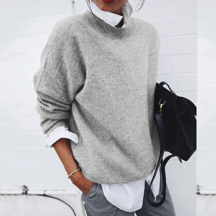 Laurel-Faye Relaxed Crewneck Sweater