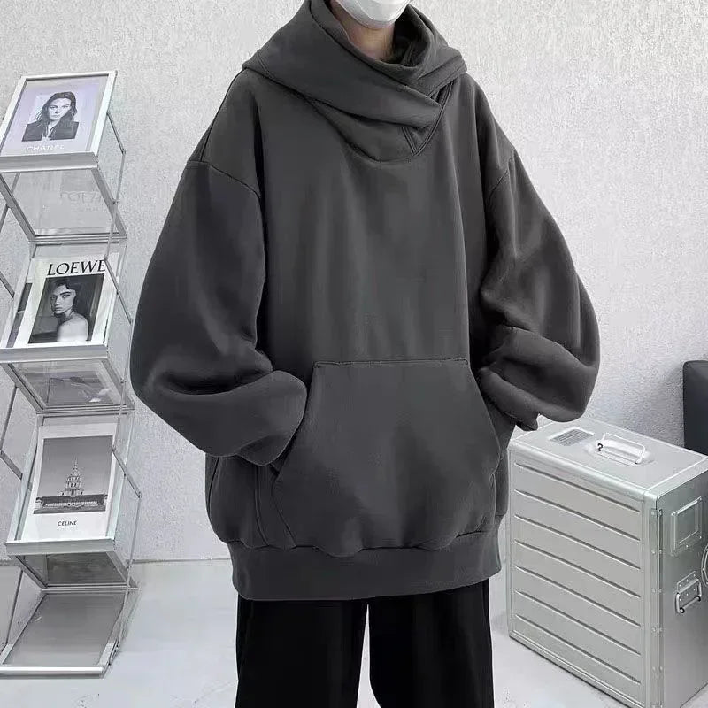 Noor-Rae Fleece-Lined High Neck Hoodie