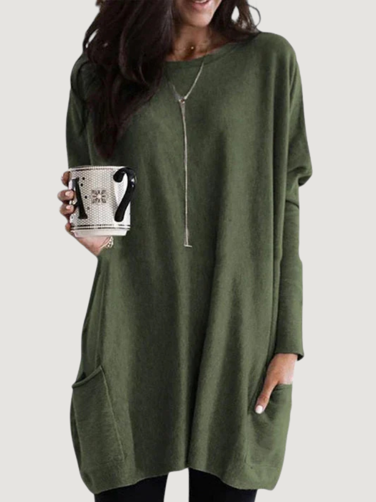 Calliope-Eve Patch Pocket Tunic Top