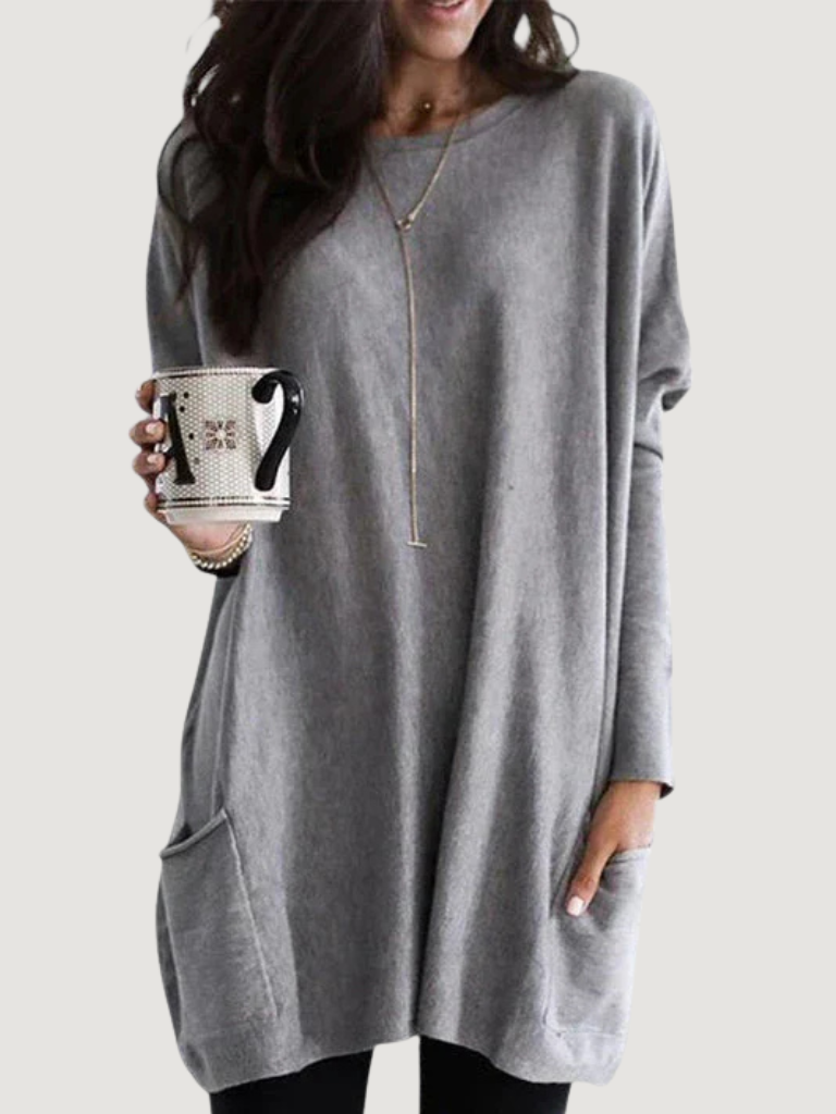 Calliope-Eve Patch Pocket Tunic Top