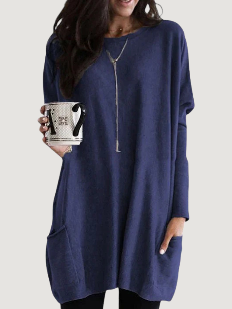 Calliope-Eve Patch Pocket Tunic Top