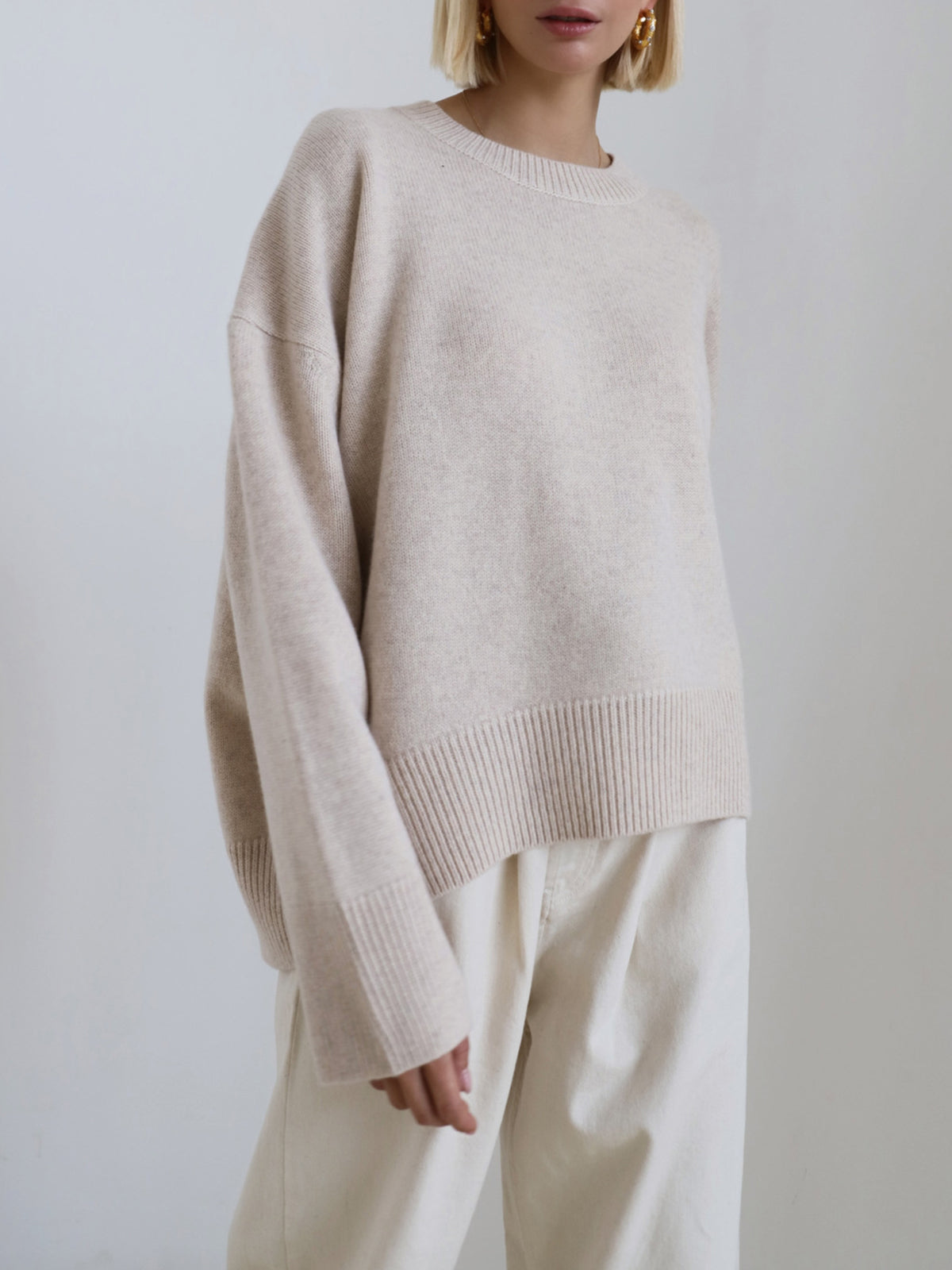 Hollis-Rose Oversized Ribbed Sweater