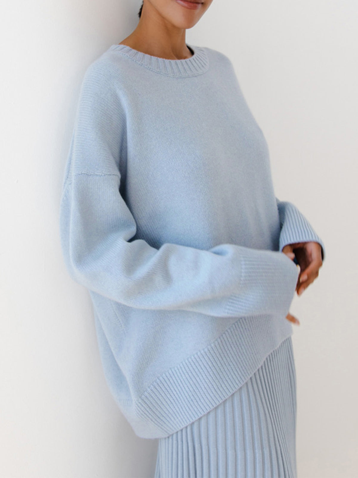 Hollis-Rose Oversized Ribbed Sweater