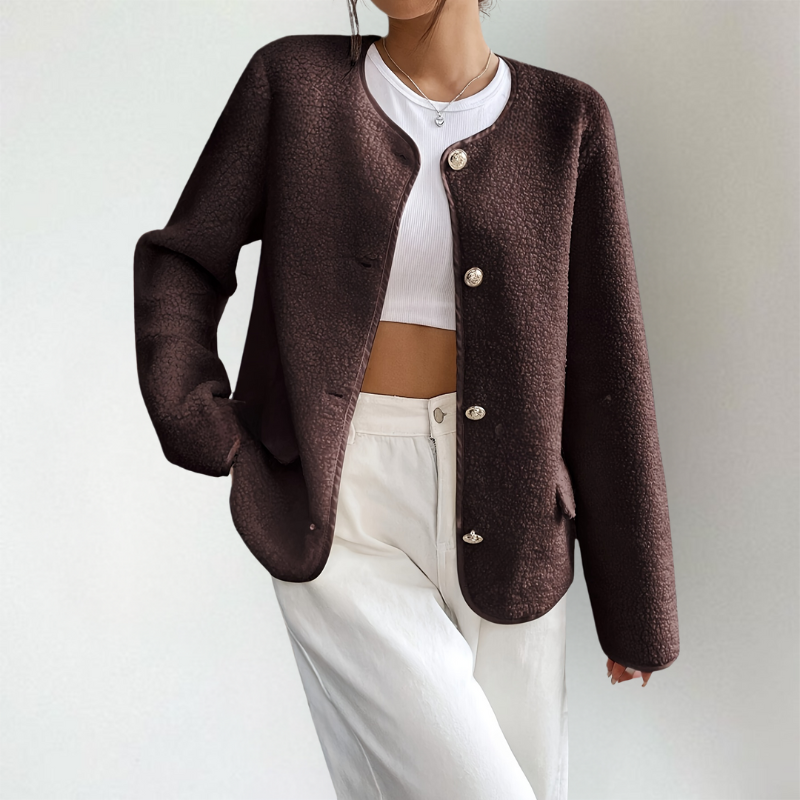Indie-Faye Marled Pocket Cardigan