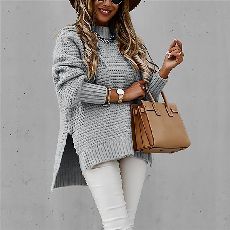 Ailsa-Mae Chunky Mock Neck Sweater