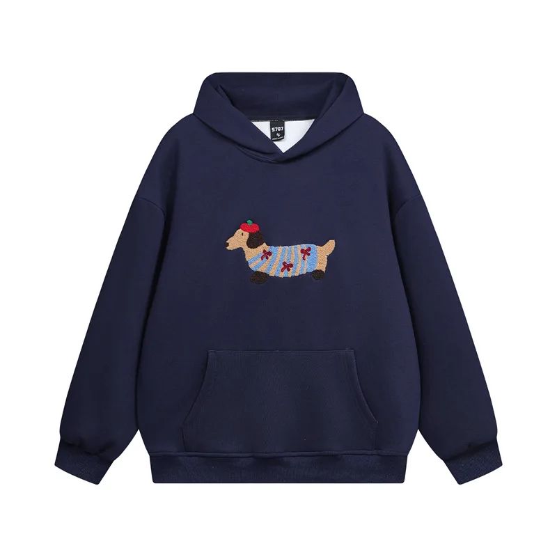Astrid-Joy Dachshund Print Hoodie