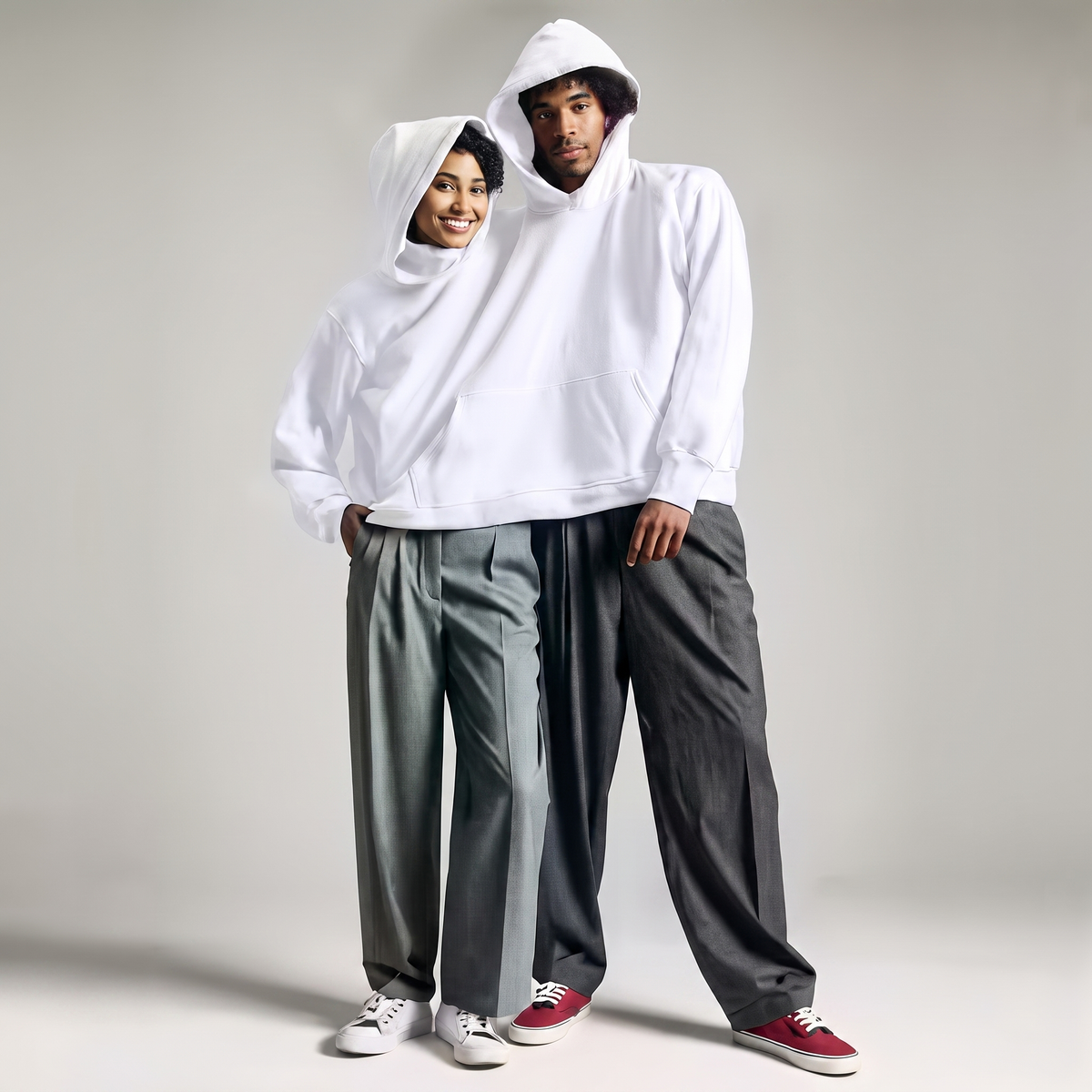 Juno-Rae Two-Person Double Hood Hoodie