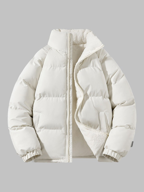 Patrick | Men's Winter Sherpa Lined Puffer Jacket Quilted