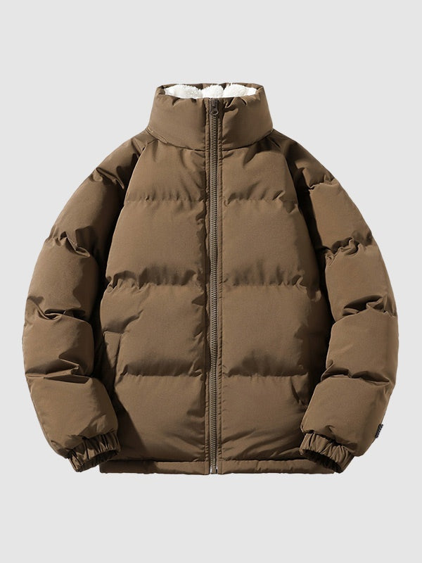 Patrick | Men's Winter Sherpa Lined Puffer Jacket Quilted