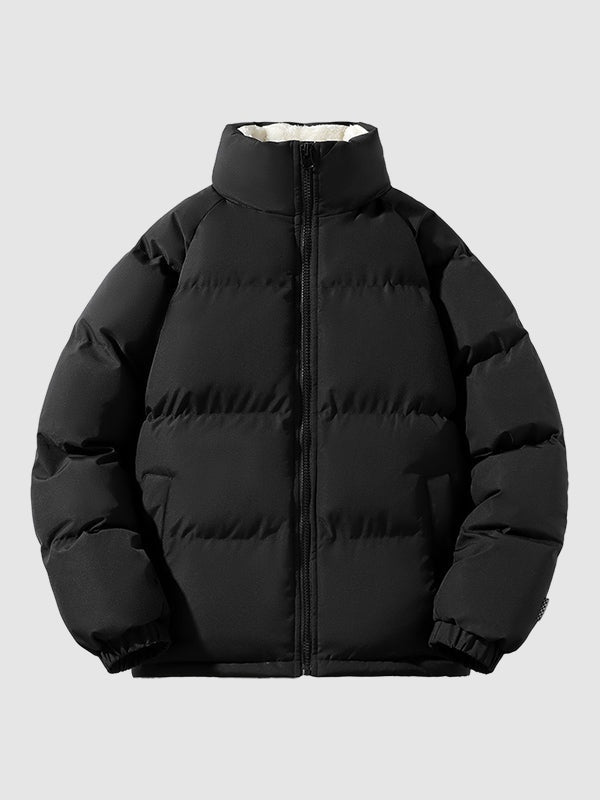 Patrick | Men's Winter Sherpa Lined Puffer Jacket Quilted