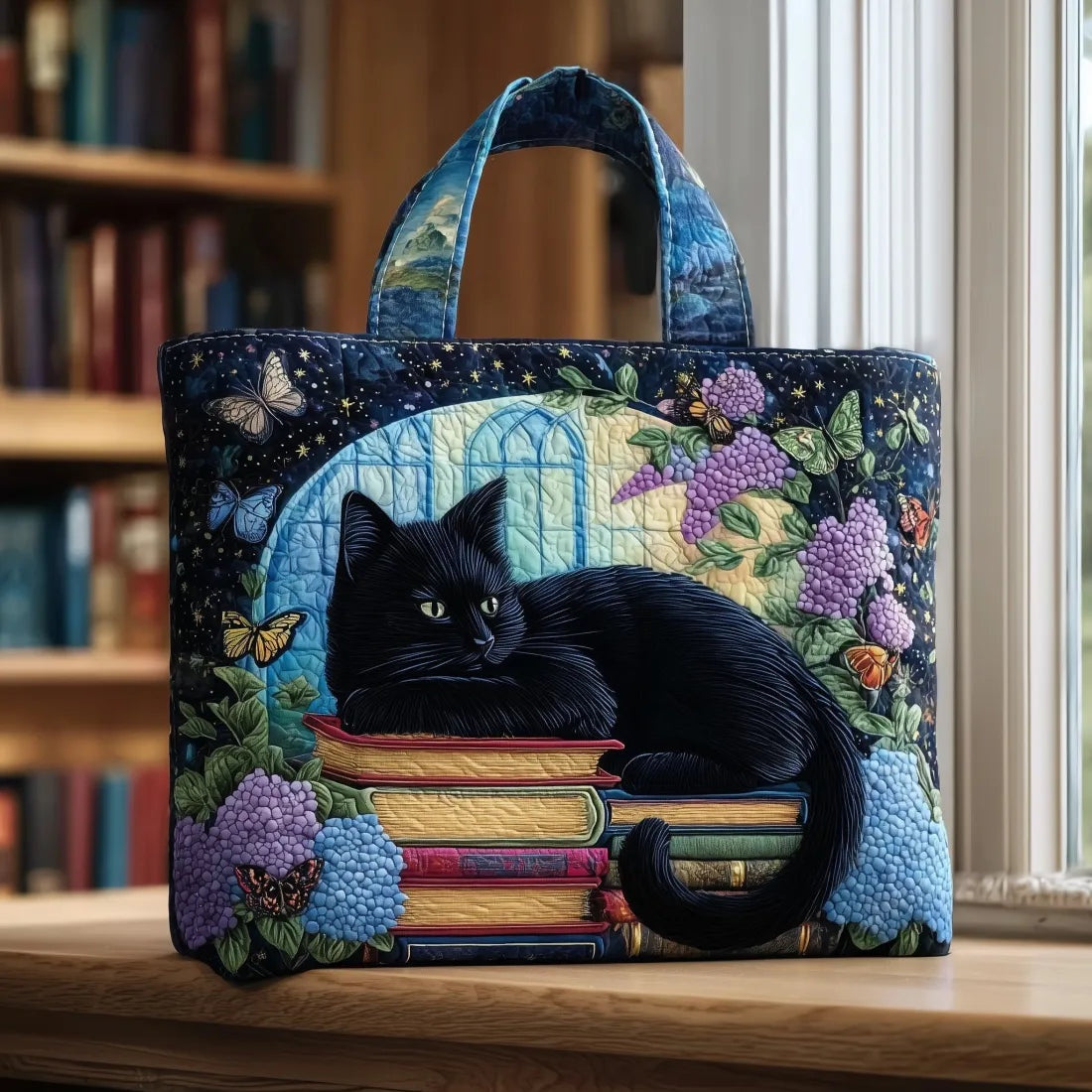 Willow | Women's Quilted Tote Bag Handmade Unique Print